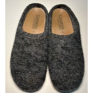 Giesswein Slippers Clogs Mule Size 45 Gray Natural Virgin Wool Veitsch Comfort